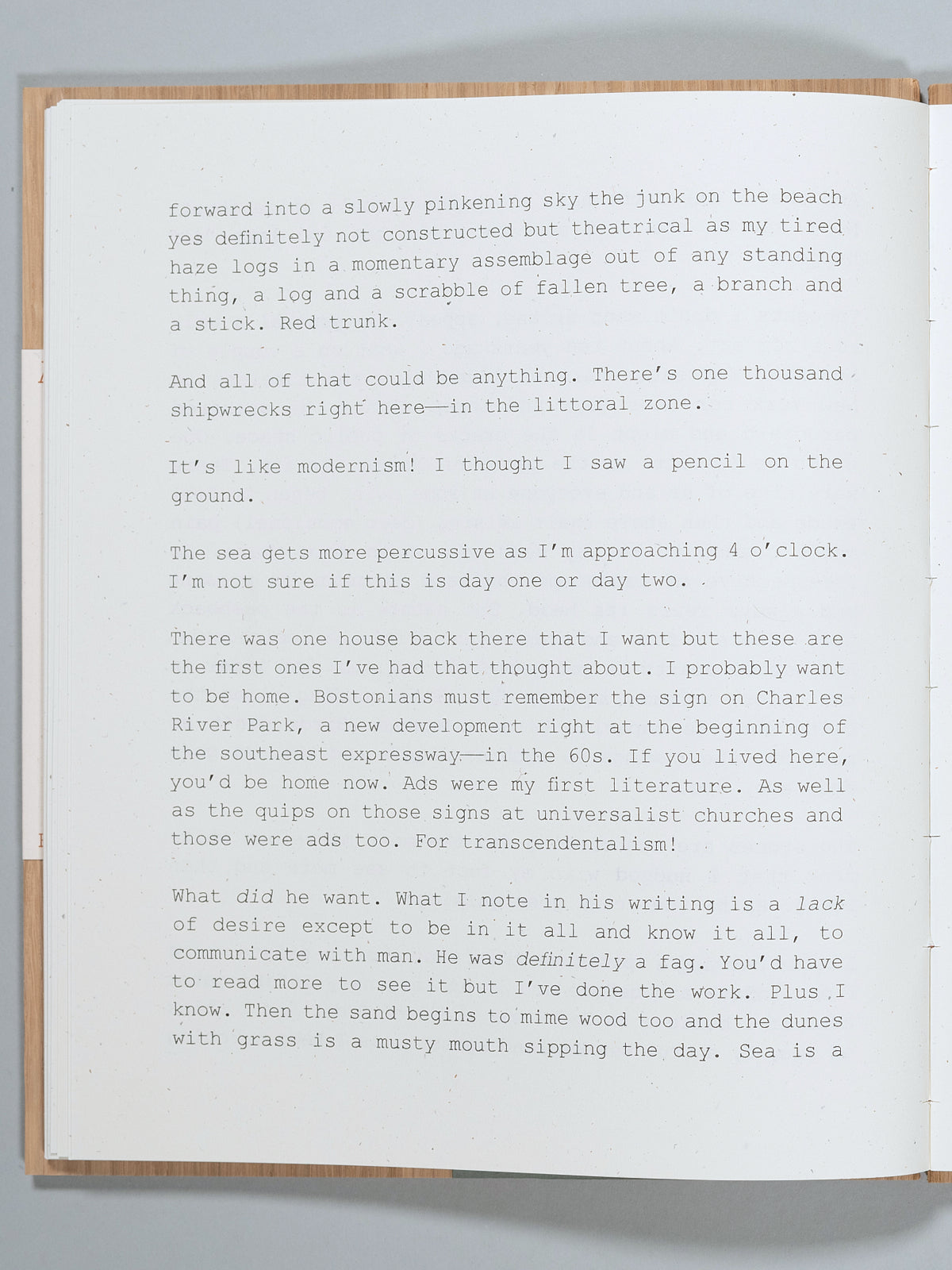 A Walk on Cape Cod — Eileen Myles & Cole Barash